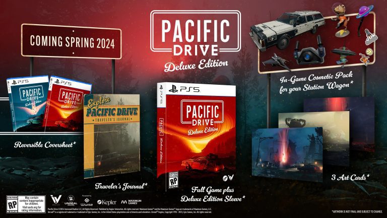 L'édition physique de Pacific Drive annoncée    
