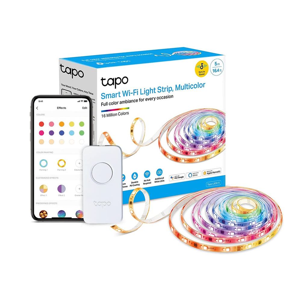 Bande lumineuse LED multicolore Tapo Smart, 5 m