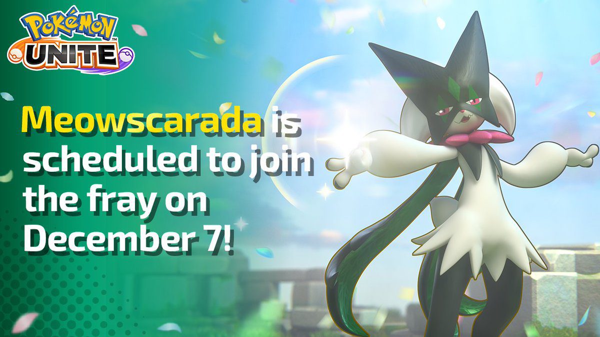 Meowscarada rejoint Pokemon Unite en décembre
