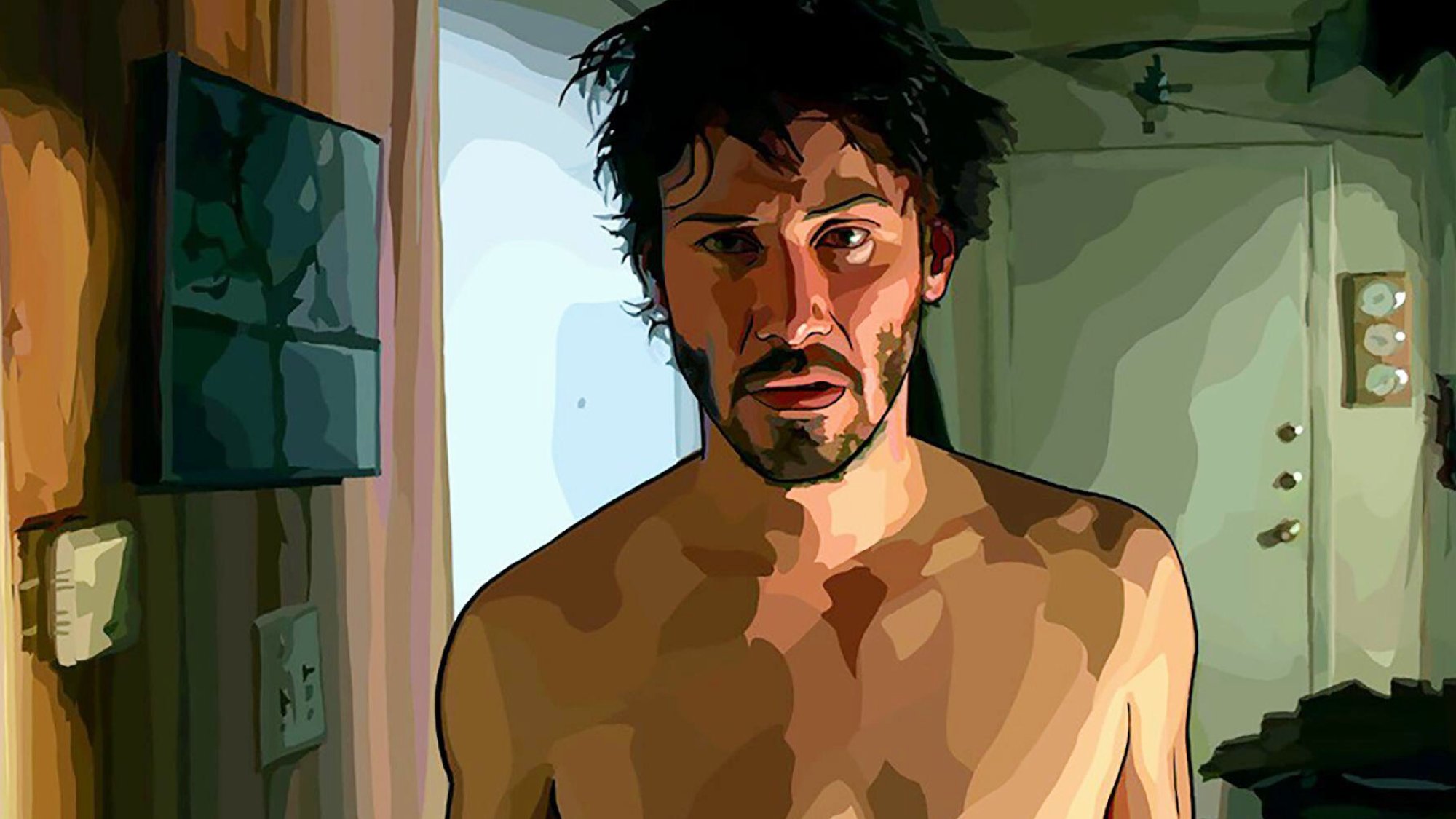 Keanu Reeves dans A Scanner Darkly