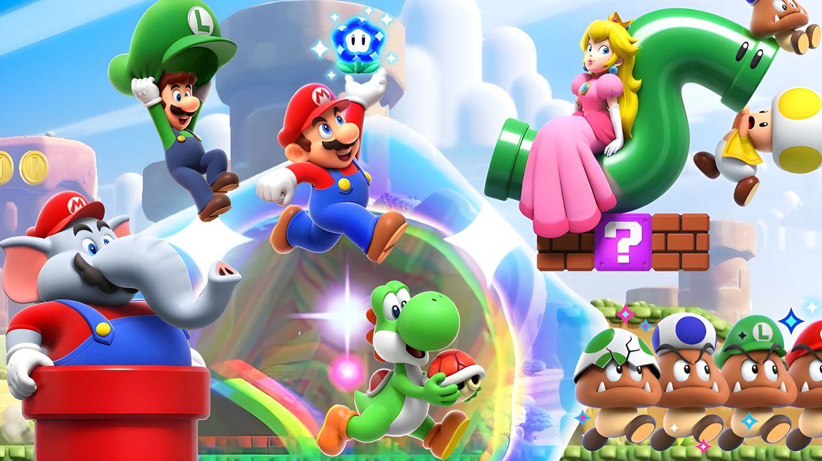 Le casting de Super Mario Bros. Wonder parcourt le Royaume des Fleurs