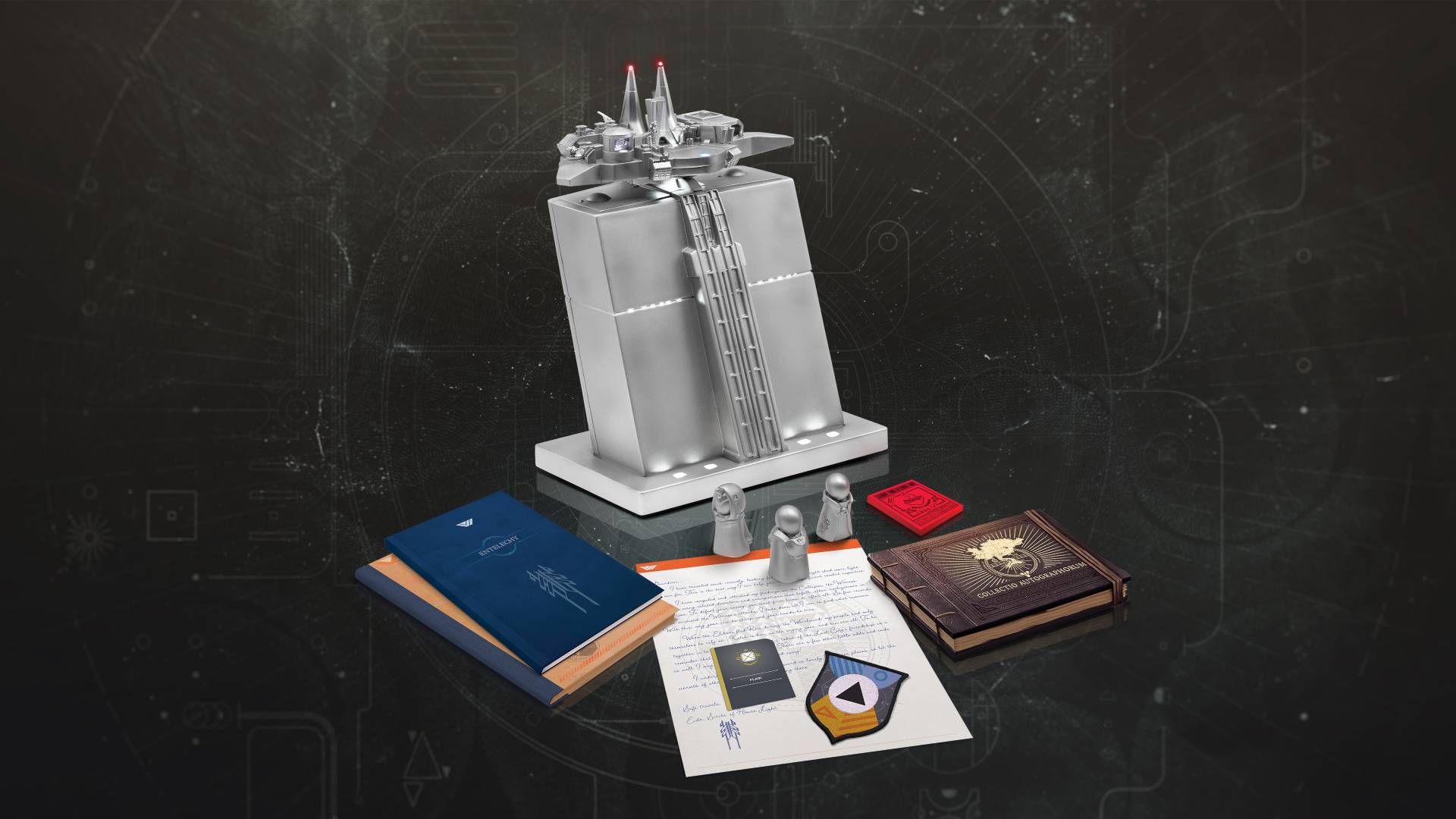 Destiny 2 The Final Shape présente la tour et les livres de l'édition collector image Bungie