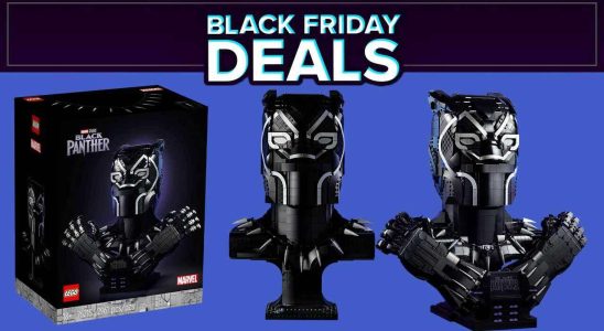 La statue Lego Black Panther est en vente à un prix fortement réduit pour le Black Friday