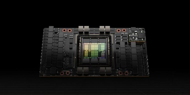 Les GPU GeForce de Nvidia se vendent bien, mais ses ventes de GPU AI sont ridicules