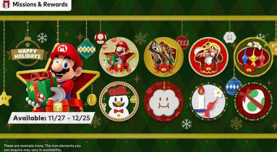 Nintendo Switch Online ajoute des icônes Holiday 2023