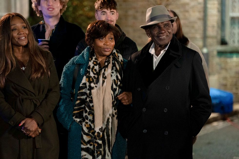 denise fox, yolande trueman, patrick trueman, eastenders