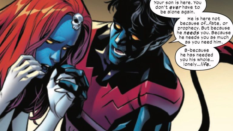 Marvel vient de rétablir la relation entre Nightcrawler et Mystique de la manière la plus X-Men possible