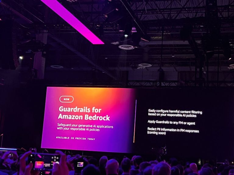 AWS ajoute Guardrails pour Amazon Bedrock pour aider à protéger les LLM