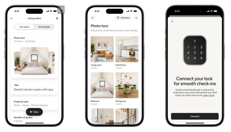 Airbnb permettra aux hôtes de vous envoyer des codes de verrouillage intelligent via son application