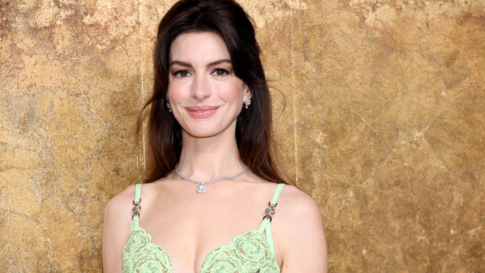 NEW YORK, NEW YORK - SEPTEMBER 28: Anne Hathaway attends the Clooney Foundation For Justice's "The Albies" on September 28, 2023 in New York City. (Photo by Cindy Ord/Getty Images)