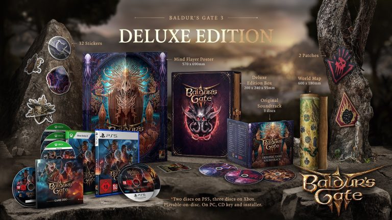 Annonce de l'édition physique Deluxe de Baldur's Gate III    
