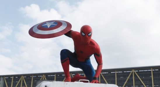 Tom Holland in Captain America: Civil War