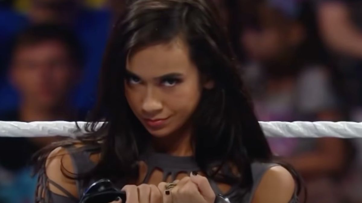 AJ Lee in the WWE