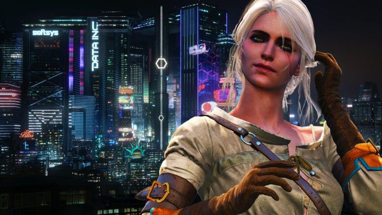 Ciri in Cyberpunk