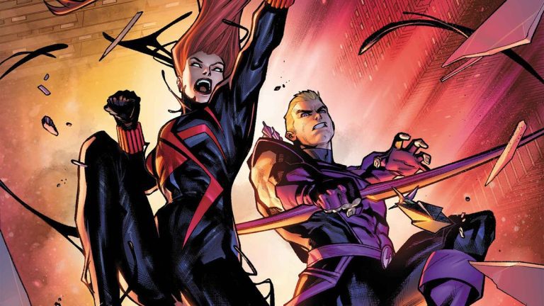 Célébrez les 60 ans de Black Widow et Hawkeye avec leur nouveau titre en équipe