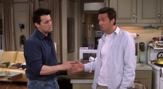 Matt LeBlanc and Matthew Perry on Friends