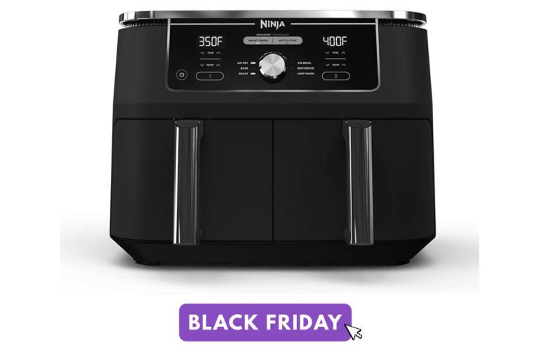 Cette friteuse à air Ninja Foodi DualZone est moins chère que jamais dans la vente Black Friday d’Amazon