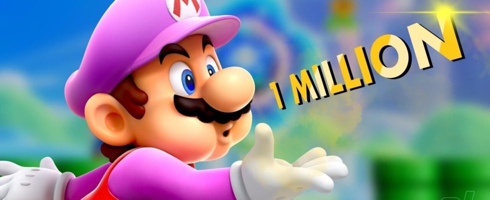 Charts japonais : Super Mario Bros. Wonder dépasse le million de ventes physiques