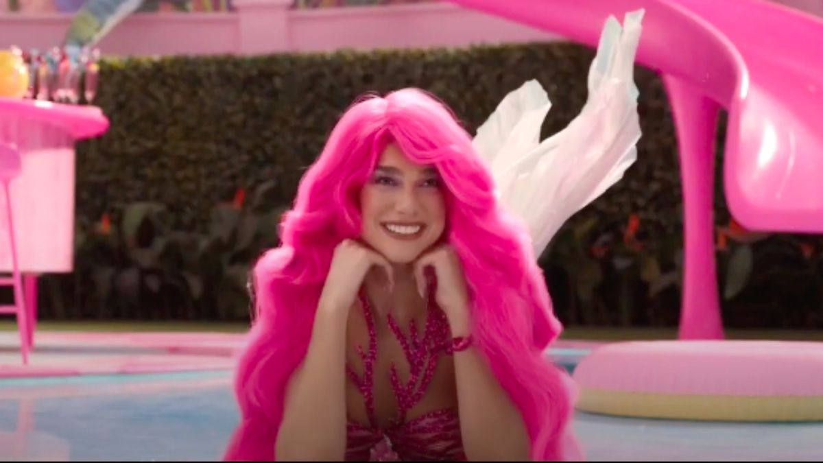 Dua Lipa as Mermaid Barbie