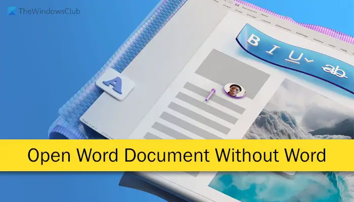 Comment ouvrir et modifier un document Word sans Word