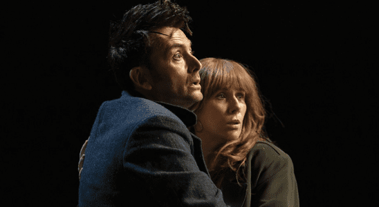 David Tenant and Catherine Tate in Doctor Who: The Star Beast