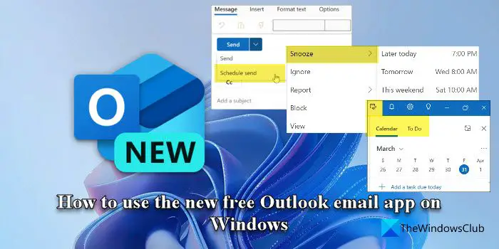 Comment utiliser la nouvelle application de messagerie Outlook gratuite sur Windows 11