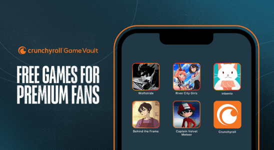 Crunchyroll Game Vault proposera des jeux mobiles exclusifs aux membres Premium