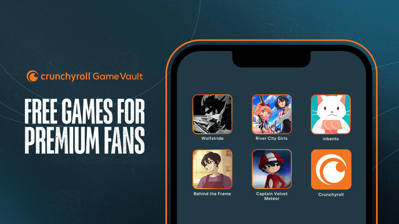 Crunchyroll Game Vault proposera des jeux mobiles exclusifs aux membres Premium
