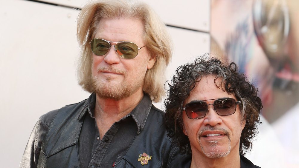 HOLLYWOOD, CA - SEPTEMBER 02:  Daryl Hall and John Oates attend the ceremony honoring them with a Star on The Hollywood Walk of Fame on September 2, 2016 in Hollywood, California.  (Photo by Michael Tran/FilmMagic)