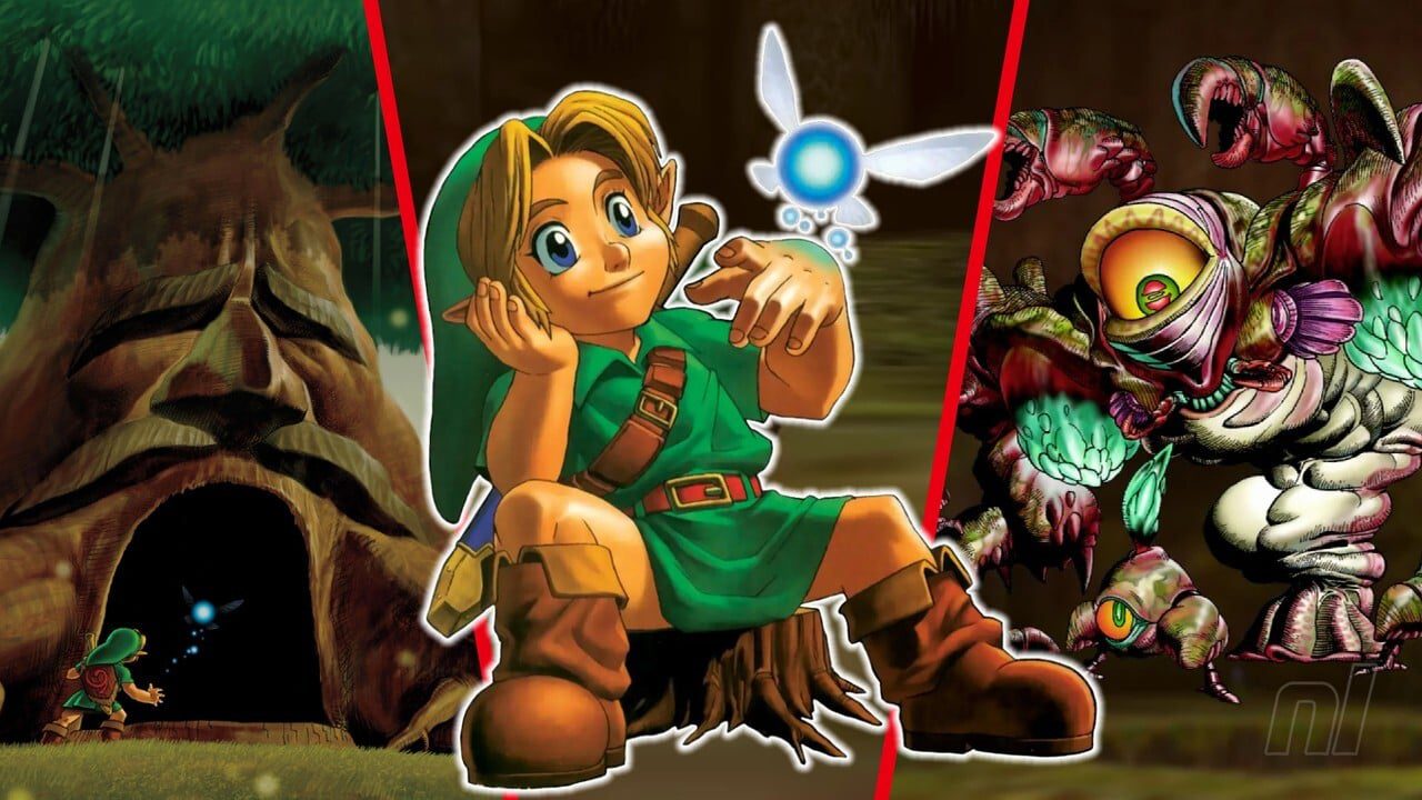 Deku Tree Dungeon d'Ocarina Of Time est toujours mon meilleur moment de jeu de tous les temps
