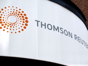 Un institut de recherche québécois a découvert que des entreprises canadiennes ont transféré des milliards de dollars de bénéfices au Luxembourg à des fins d'évitement fiscal au cours des dernières années.  Un bureau de Thomson Reuters est présenté à Boston, le jeudi 6 août 2009.