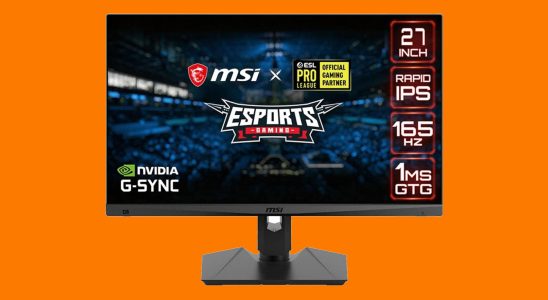 Économisez plus de 100 $ sur ce moniteur d'esports dans le cadre de l'offre Cyber ​​​​Monday