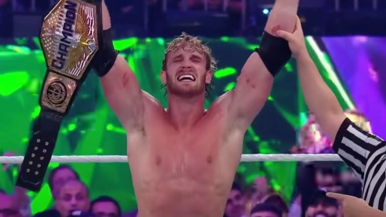 Logan Paul in Crown Jewel in WWE