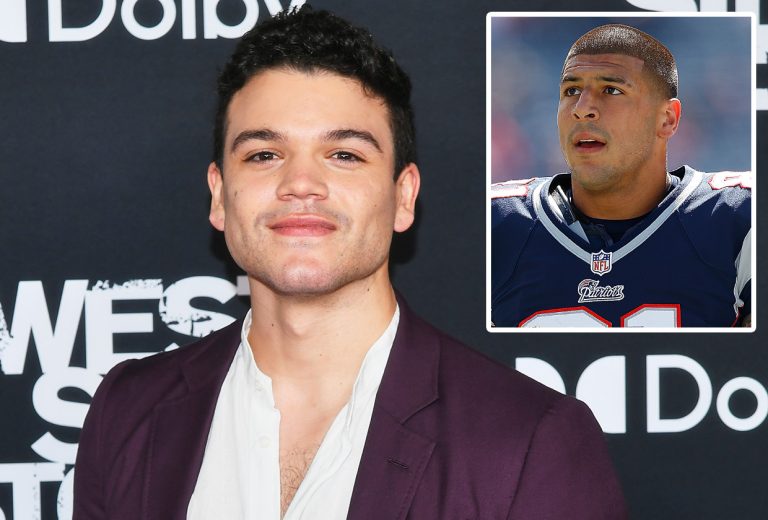 Josh Andres Rivera dans le rôle d’Aaron Hernandez – TVLine