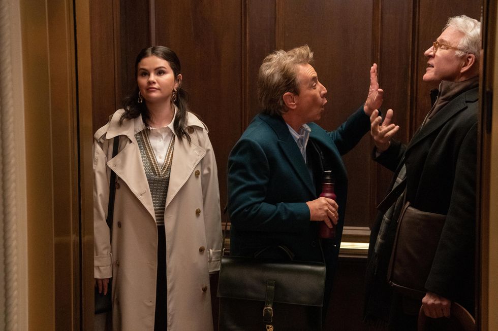 selena gomez, martin short, steve martin, seulement des meurtres dans le bâtiment, saison 3