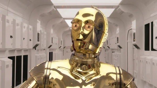 La tête emblématique C-3PO de Star Wars se vend 800 000 $ aux enchères
