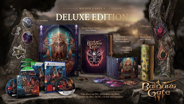 La version physique de Baldur’s Gate 3 annoncée comme édition de luxe sera disponible sur plusieurs disques