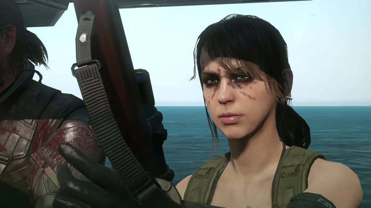 Image MGS5 avec Quiet