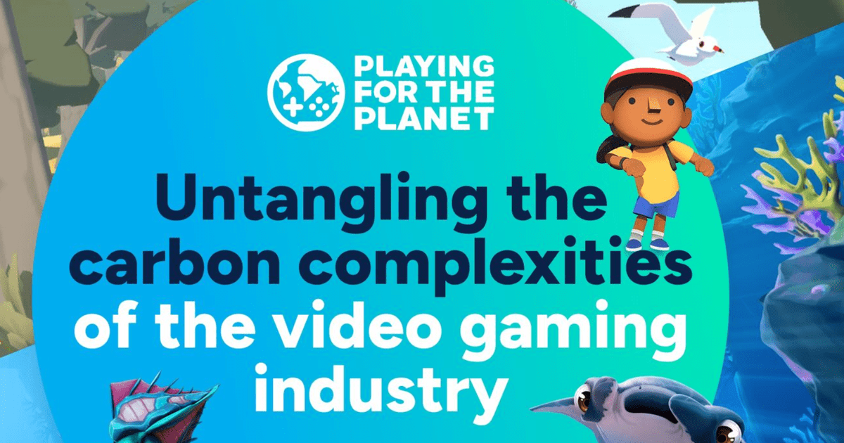 Le Carbon Trust exhorte l'industrie du jeu vidéo à être cohérente et transparente dans ses rapports sur les émissions de carbone
