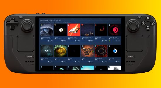 Le Steam Deck a besoin de plus de films de démarrage