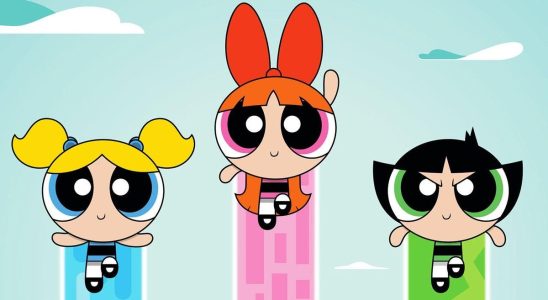 The Powerpuff Girls in action