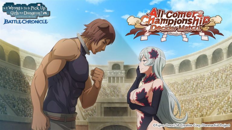 Le match décisif pour le championnat All-Comers de DanMachi Battle Chronicle est maintenant en direct