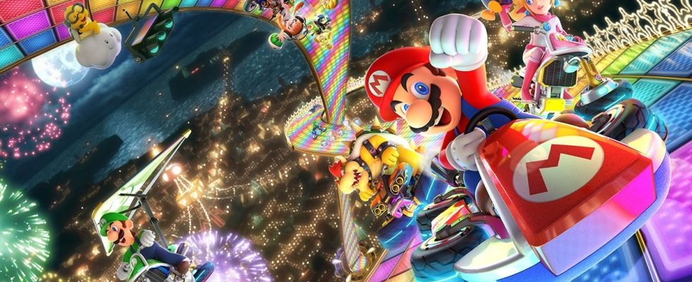 The new Nintendo Switch OLED Mario Kart 8 bundle is currently available for £270 in the UK