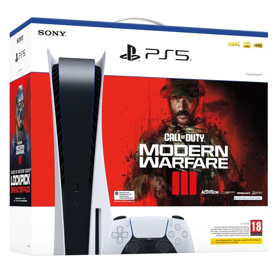 Console PlayStation 5 + Pack Call of Duty : Modern Warfare III