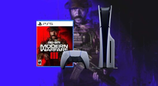 Le pack PS5 Slim avec Call Of Duty: Modern Warfare 3 est maintenant disponible pour 500 $