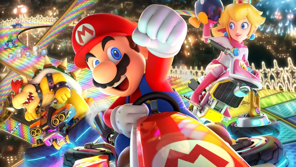 Mario Kart 8 : Keyart de luxe