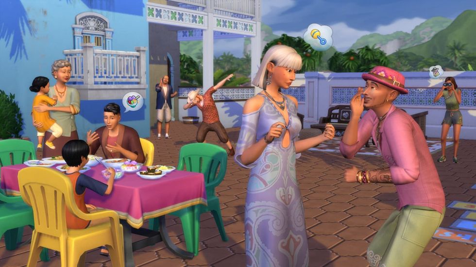 les sims 4 à louer extension