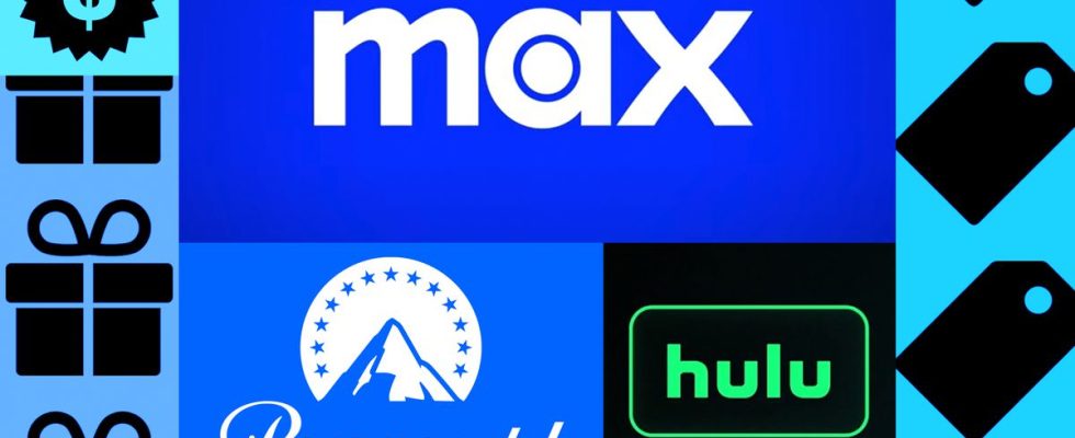 Les abonnements Hulu, Max et Paramount Plus bénéficient d'une réduction avant le Black Friday