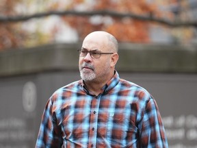 Chris Barber arrive au palais de justice d'Ottawa, le vendredi 3 novembre 2023.