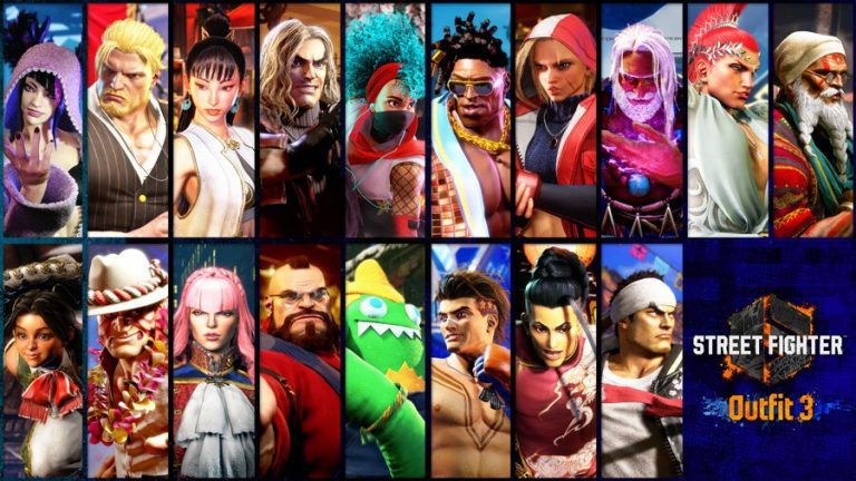 Les costumes de la tenue 3 de Street Fighter 6 dévoilés